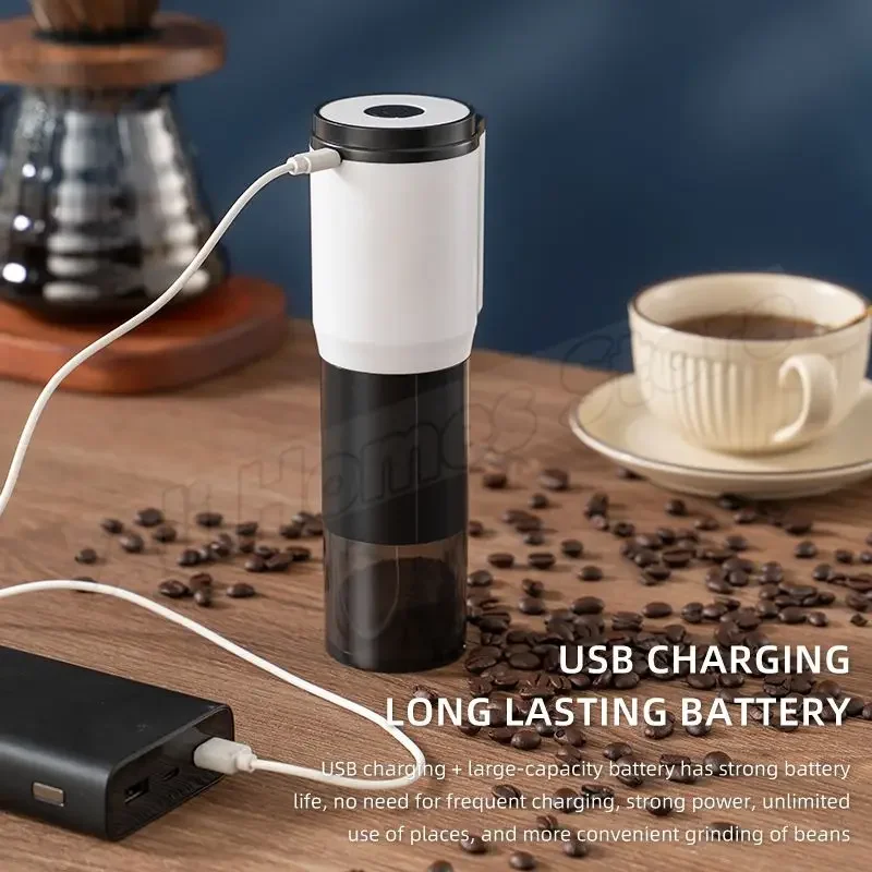 Grinder  Coffee Grinder Automatic Beans Mill Conical Burr Grinder Machine   Travel USB Rechargeable Kingrinder K6