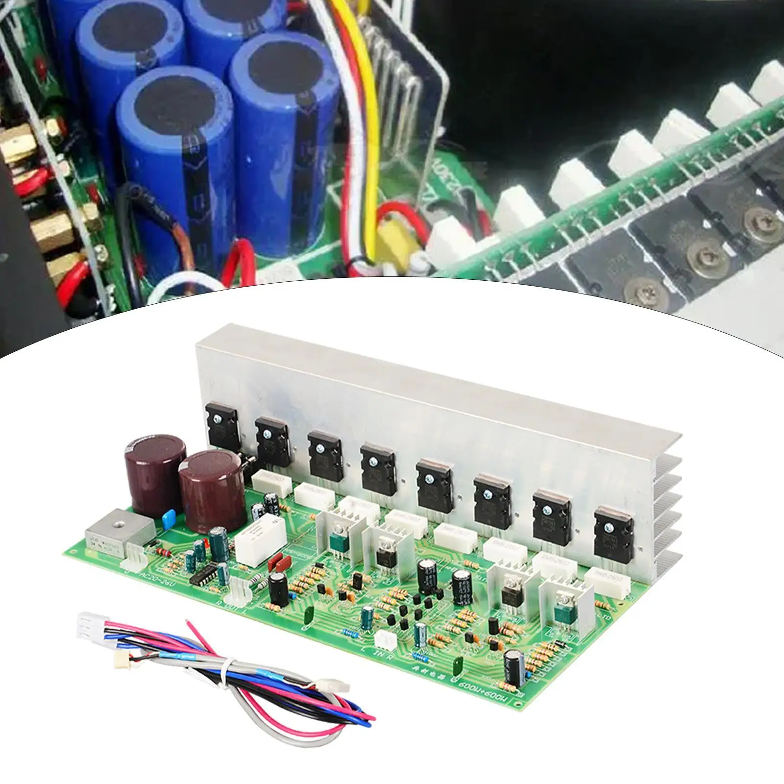 

Amplifier Board Stable Performance Parts 800W Audio Amp Board for Party Home