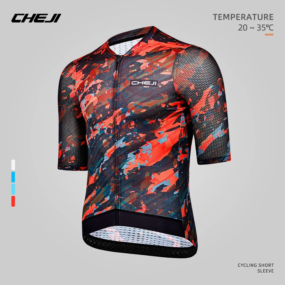 

cheji men's short-sleeved cycling jersey quick-drying and breathable