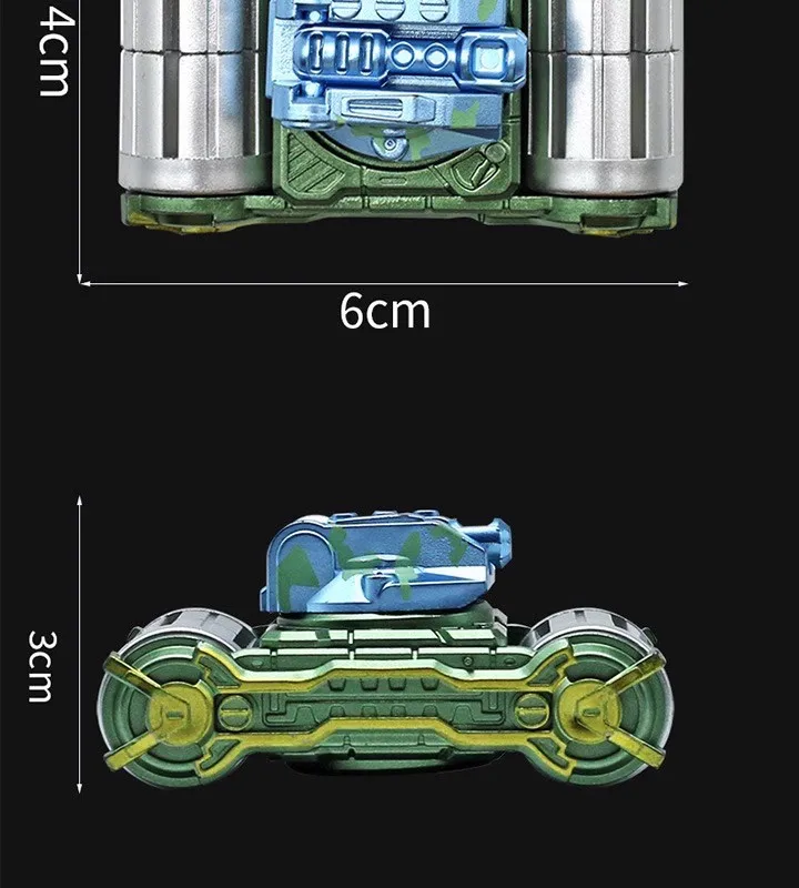 

1 шт. Mech Танк бронированный автомобиль Спиннер-фиджет ролик пазл гироскоп для пальцев трансформированные взрослые игрушки для снятия стресса для детей