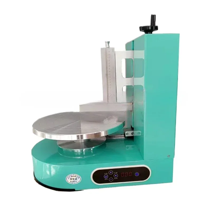 

New Arrival Semi Automatic Birthday Cake Cream Coating Filling Machine 4-12Inch Cakes Cream Butter Spreading Daubing Icing Maker