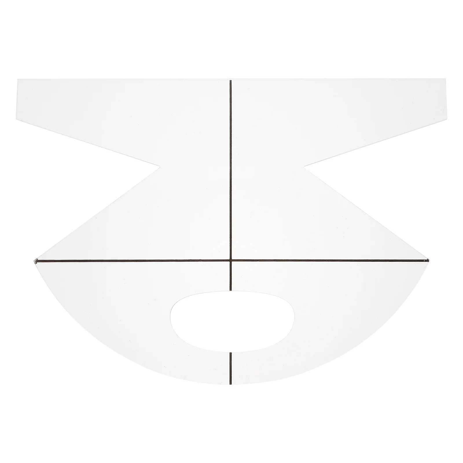 

Cookie Basket Bag Template Acrylic Sewing Ruler Premium Quilting Ruler Patchwork Tool Fabric DIY Sewing Supplies