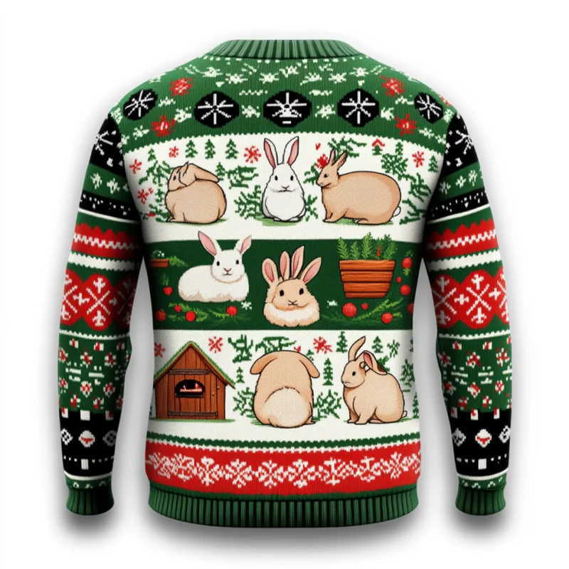 

2024 Spring Autumn New Fashion 3D Rabbit Pig Print Sweatshirt Hoodies Loose Casual Daily Street Boys Kids Sweater Tops Pullovers