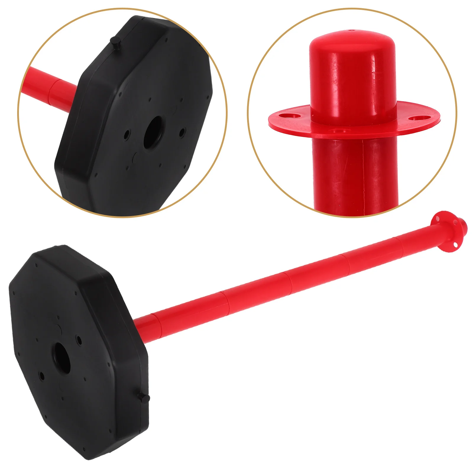 Safety Post Traffic Delineator Post Warning Column Driveway Term Use Versatile Outdoor Road Construction Crash