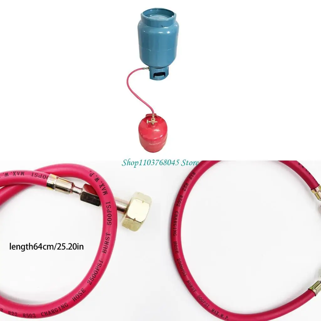 

R53F High Strength Gas Cylinders Refill Pipe Explosions Proof Rubber Gas Filling Pipe Standard Air Intake Joint Part