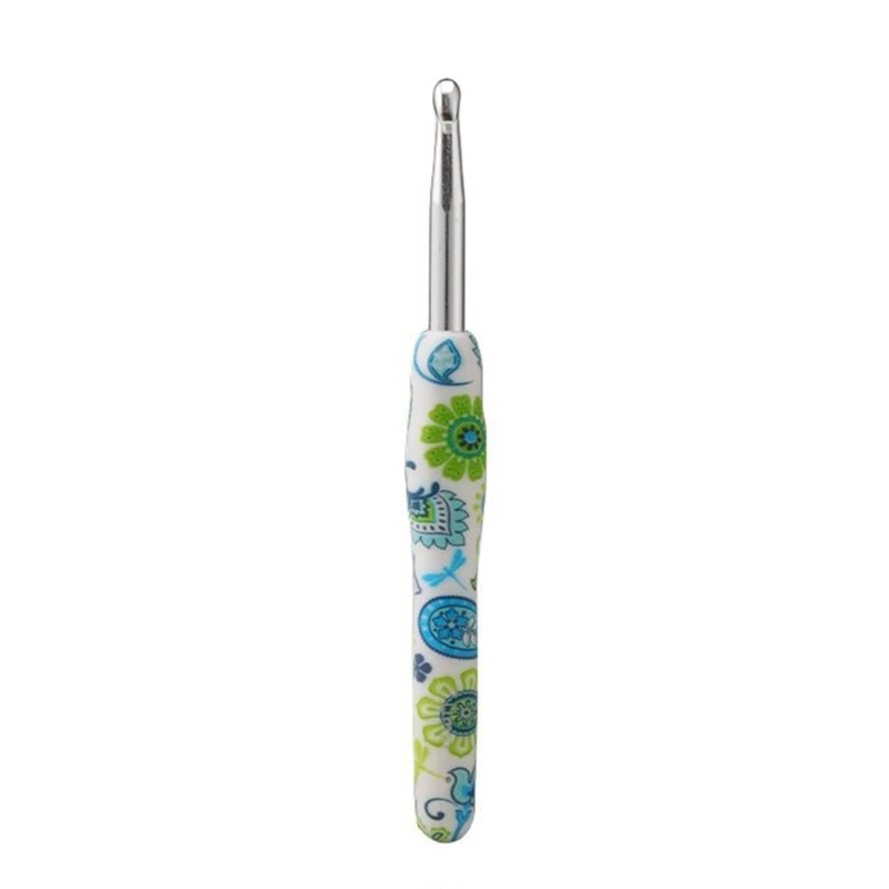 Ergonomic Crochet Hook with Soft Grip and Aluminum Head  2.25mm-10mm Longer & Smooth Crochet Hooks for Making Blankets,