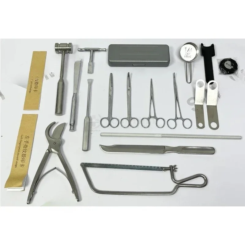 مجموعة أدوات Mortem الأكثر مبيعًا SY-XN11 مجموعة أدوات Mortem كاملة للحيوانات الصغيرة والكبيرة