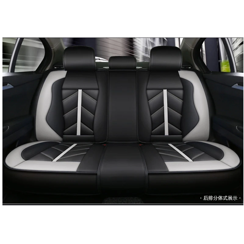 Leather Car Seat Covers for Honda Civic 2011 2019 Accord 2003 2007 CRV 2015 2020 Vezel Fit Jazz Stepwgn Shuttle Seat Protector