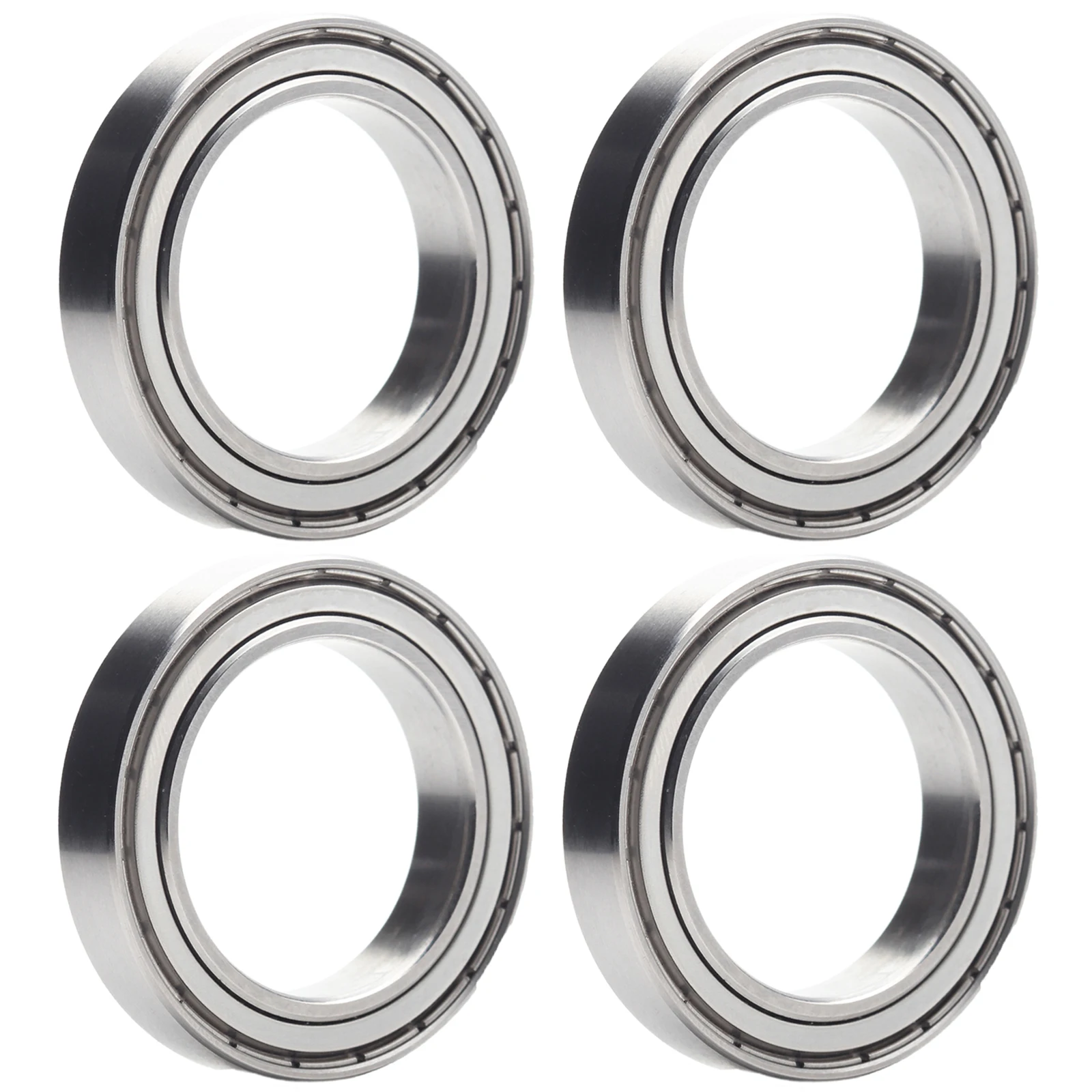 S6802ZZ Bearing 15x24x5mm 440C Stainless Steel S6802-2ZZ Stainless Steel Ball Bearings ABEC-5 Double Shield Pick of 4PC