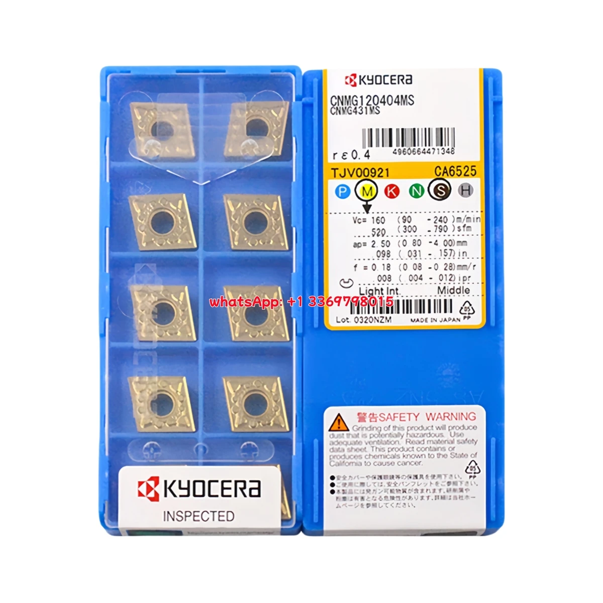 

10pcs 100% Original CNMG CNMG1204 04 08 -MS HQ PS TK HQ CA6515 CA6525 Turning Insert
