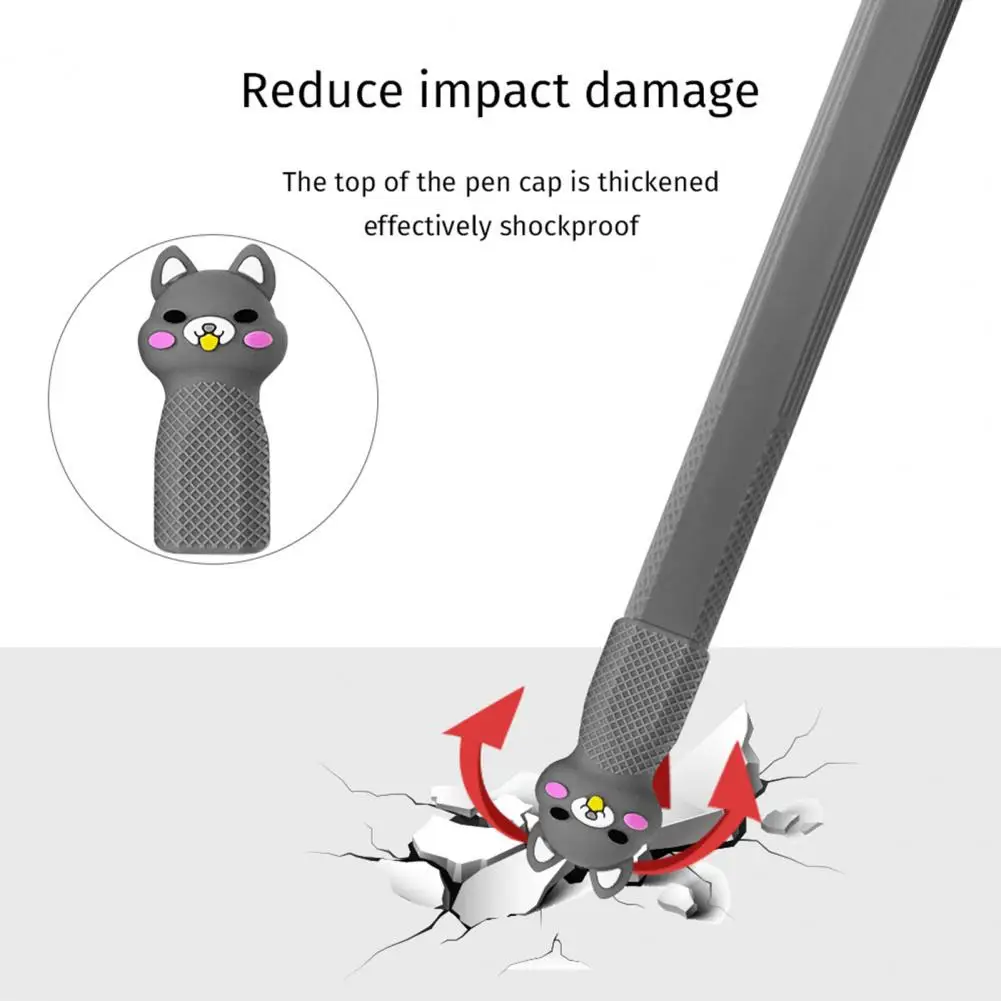 Funny  Protective Cover Durable Cartoon Stylus Pen Case Soft Cartoon Protective Case
