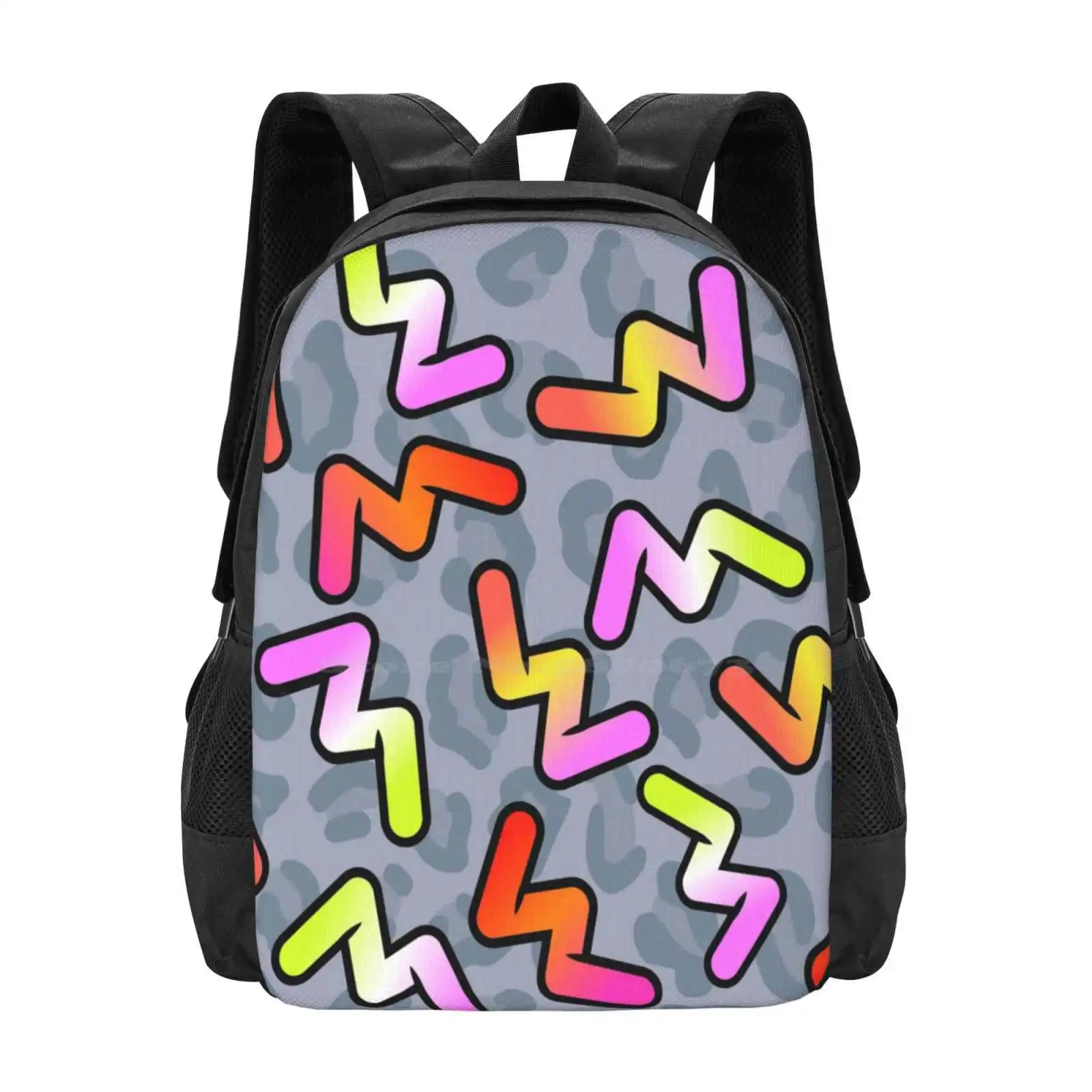 Daniel Ricciardo-Become Unstuck 90's Pattern Hot Sale Backpack Fashion Bags Car Racing Cars Become Unstuck Race Daniel