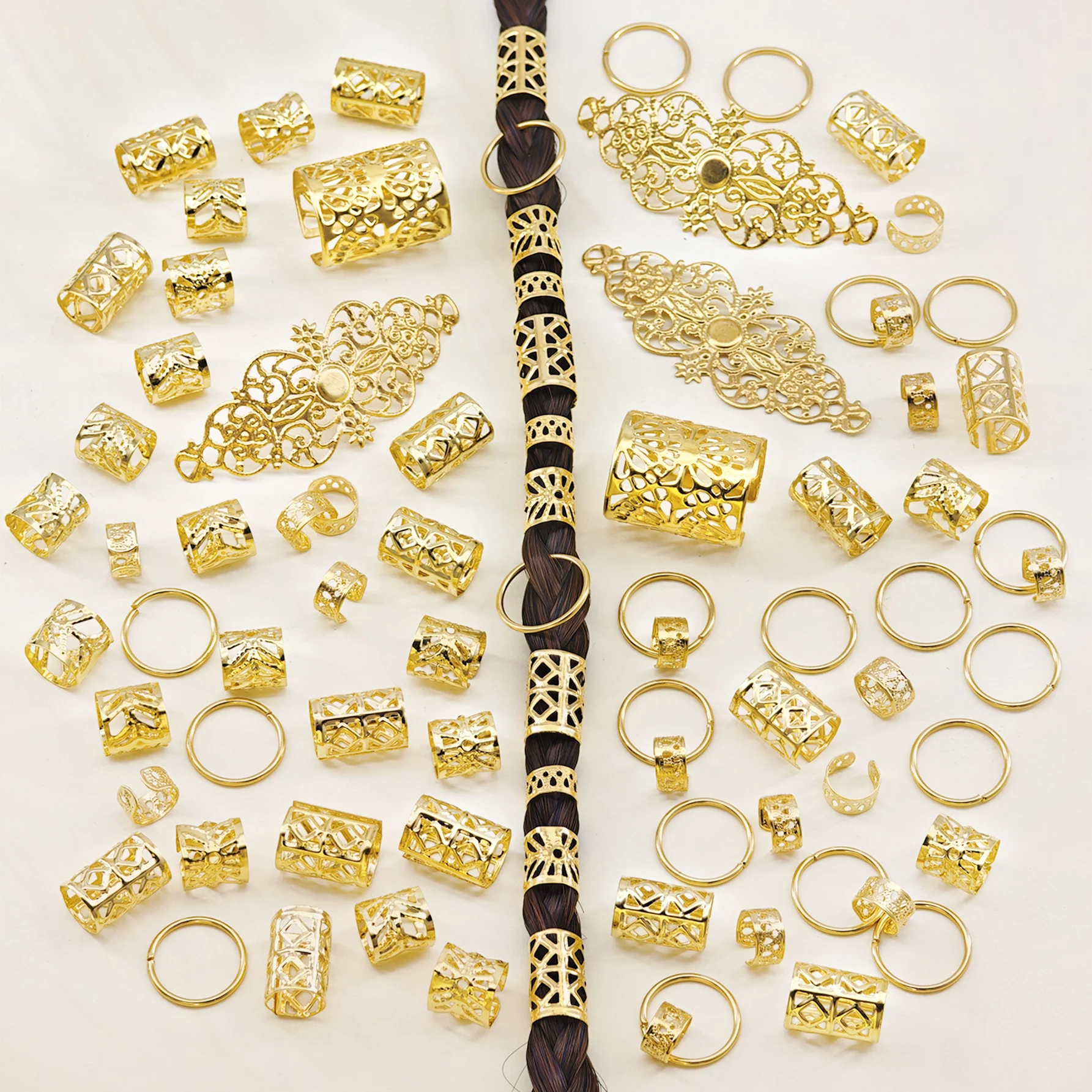 85 stuks legering holle mesh v - Vintage Fashion Rings recensie en prijs