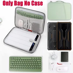 Tablet Storage Bag for Blackview Active 12 10 8 Pro Active 7 Waterproof Sleeve Handle Zip Pouch for Mouse Keyoard Carry Case