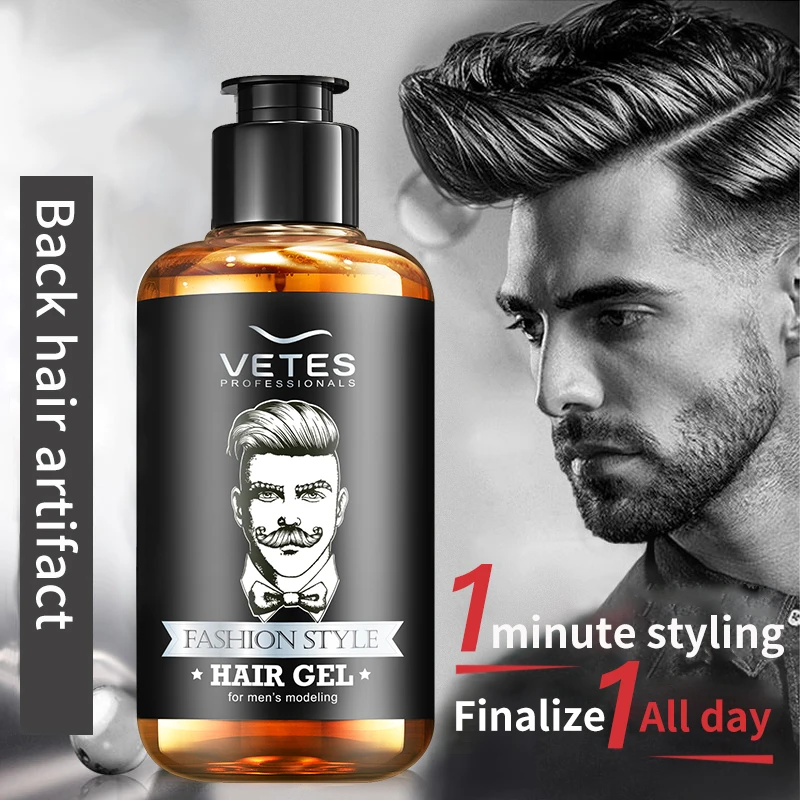 

200ml Frizz Control Hair Styling Gel For Natural Curl Nourishing Hair Mold Defining Gel Strong Hold Sculpting Gel DIY Styling