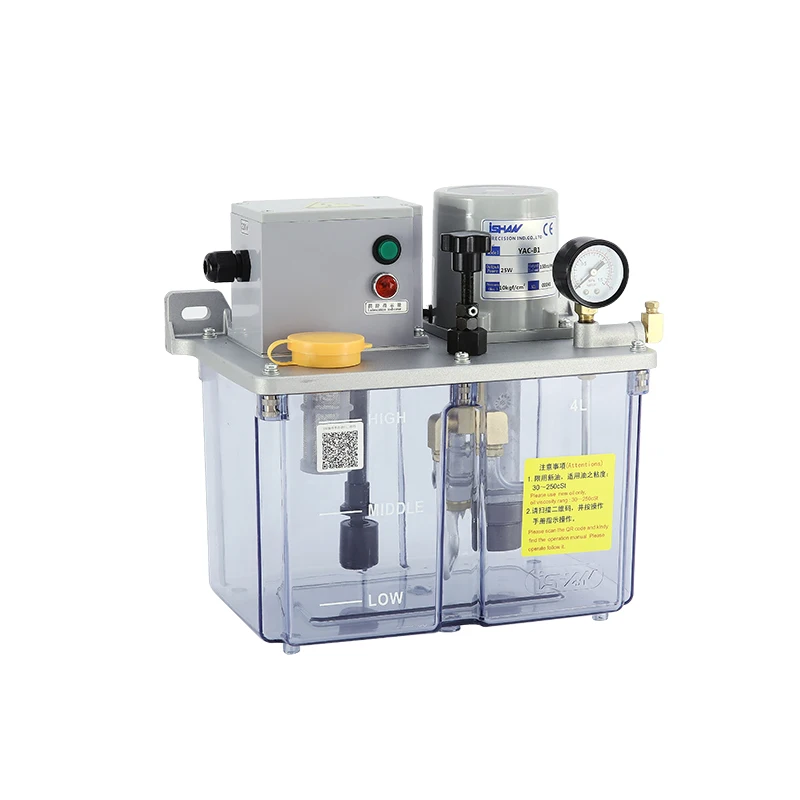 High Pressure Oil Injector Volumetric External PLC Type Gear Pump CE Thin Oil Volumetric Oiler Oiling Machine External