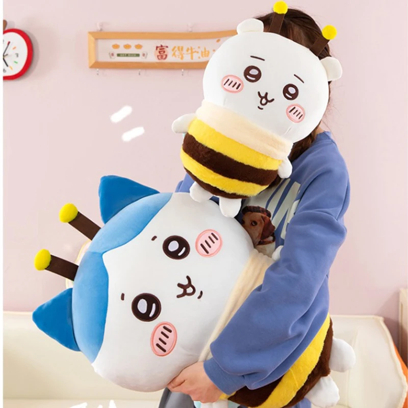 

30/40/60 см Chiikawa Hachi Plushier мультфильм аниме Peluche Kawaii орнамент чучело животных удобная мягкая кукла детский подарок