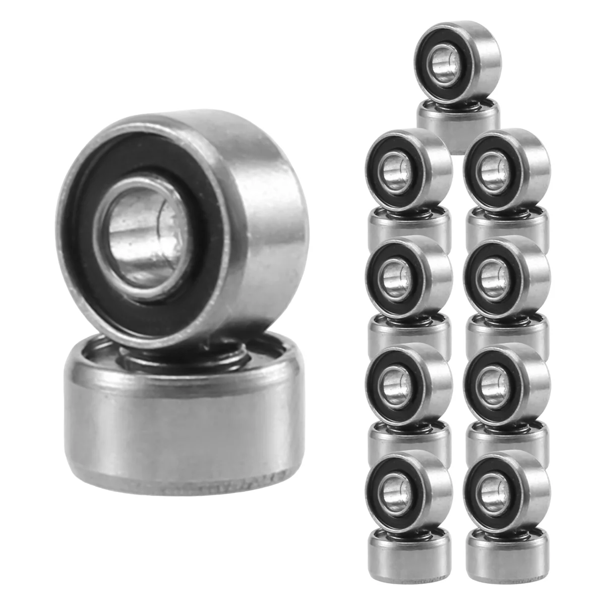 Y37A 693RS 3mmx8mmx4mm Double Sealed Miniature Deep Groove Ball Bearing 20pcs