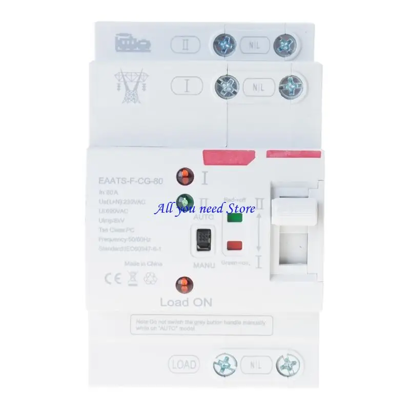 

K9FB 2P 110V/220V Double Power Automatic Transfer Switches Uninterrupted Power
