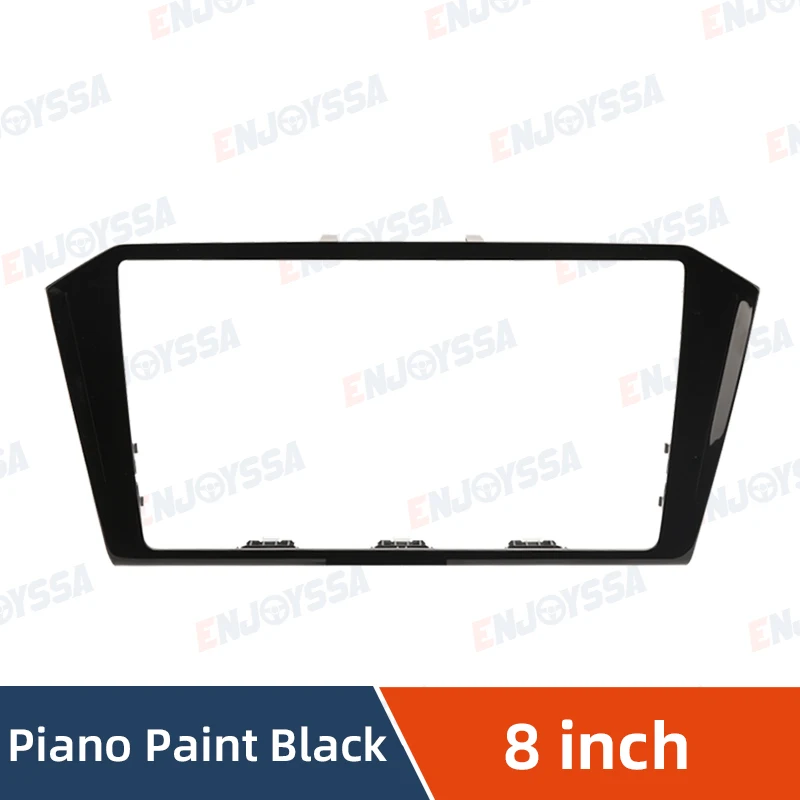 9.2 inch 8 inch MIB 2 Paino Black Radio Frame Panel For VW Passat B8 2018-- Golf 7 7.5 Mk7 7.5 Car Fascias CD Board Plates Trim - view 2