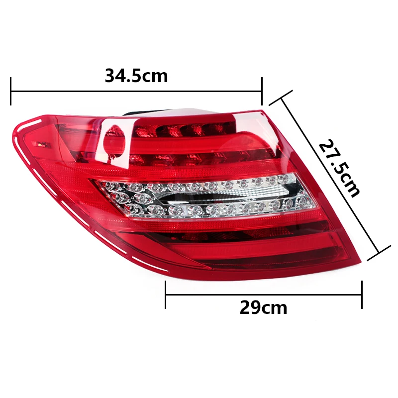 LED テールライトメルセデスベンツ W204 2007 -2010 アップグレード
