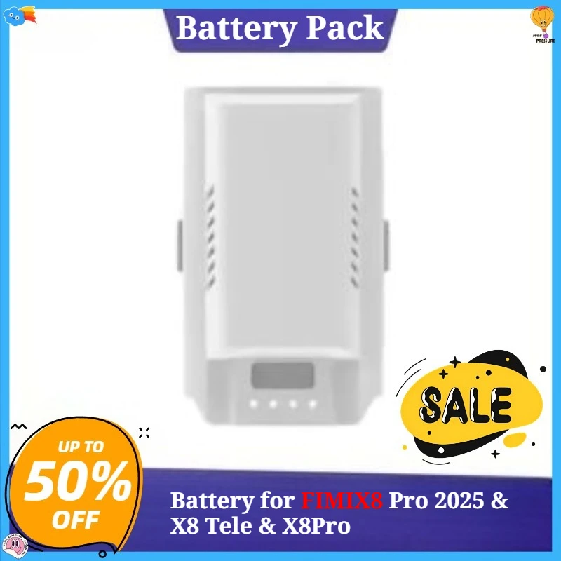 

Max 47-Min Fly Drone Intelligent Flight Battery for FIMIX8 Pro 2025 & X8 Tele & X8Pro X8 Tele Pro