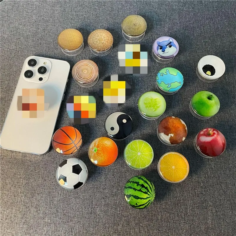 

Держатель для телефона Cirlce Glass Fruits Ball, подставка-держатель для мобильного телефона, крепление для iPhone 14