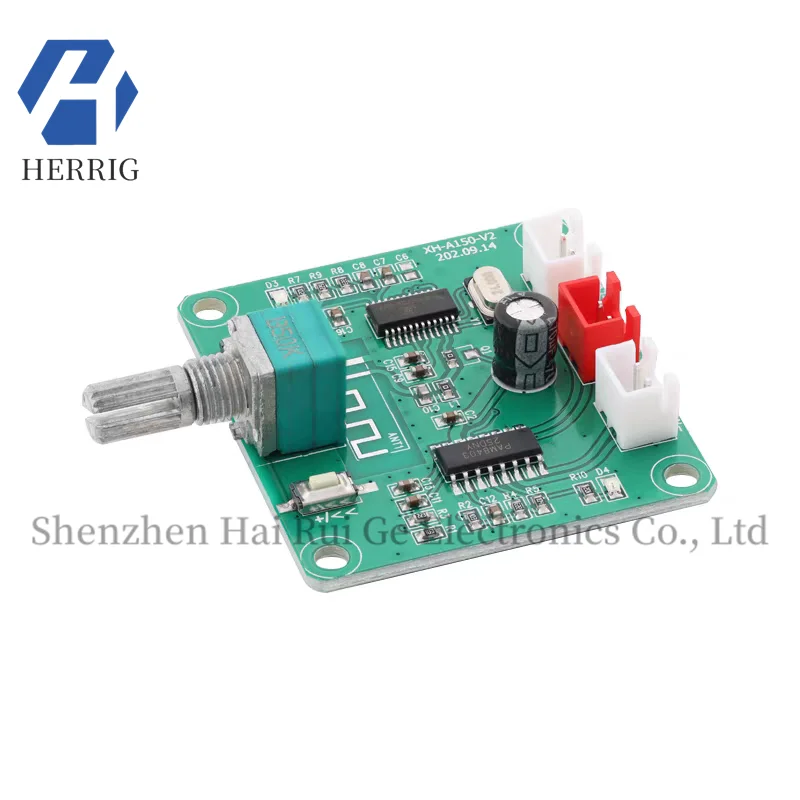 

A158 Dual-Channel Bluetooth 5.0 Amplifier Board PAM8403 Dual 5W DIY Wireless Speaker Audio Amplifier Module