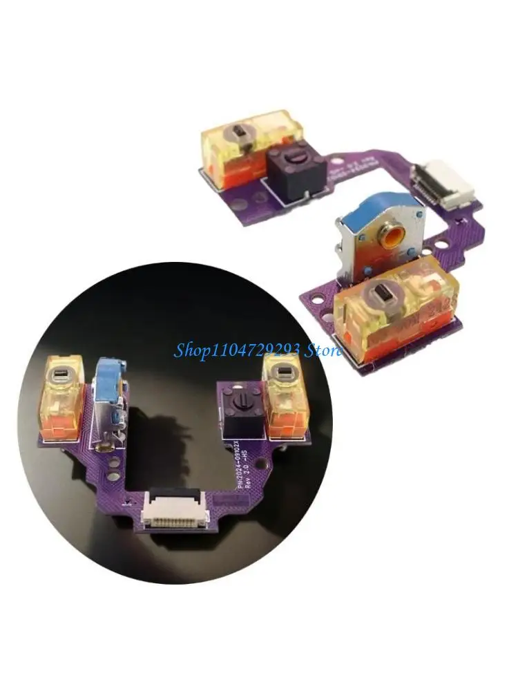 

Y2GD Precise Microswitch Button Board Circuit for GProX Superlight 2 Mouse Mainboard With Dustproof Mouse Decoders Wheel