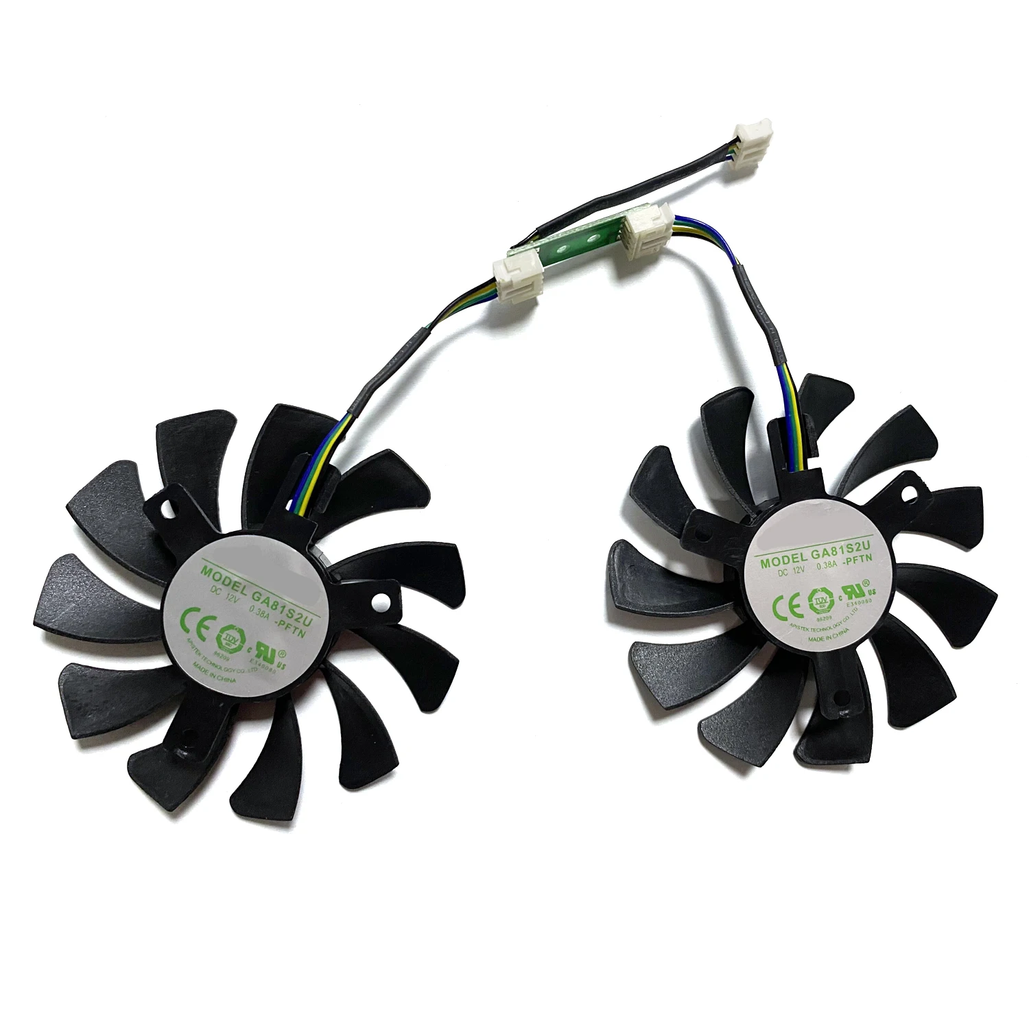 NEW 75mm GA81S2U 4PIN GTX970 GPU FAN For ZOTAC GeForce GTX 970 Graphics Card Game Graphics Card Parts Replacement Cooling Fan