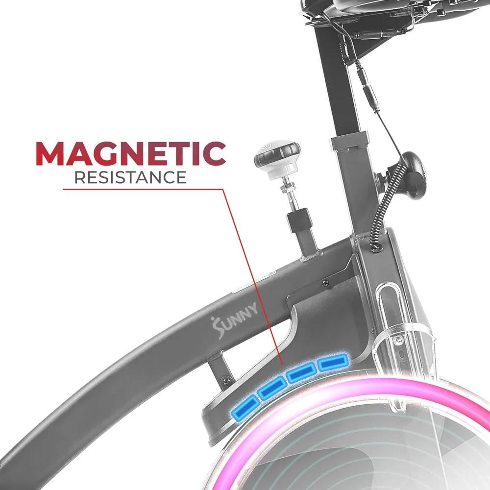 Endurance Premium magnetische weerstand Interactieve hometrainer voor binnenfietsen, comfortabele en verstelbare stoel