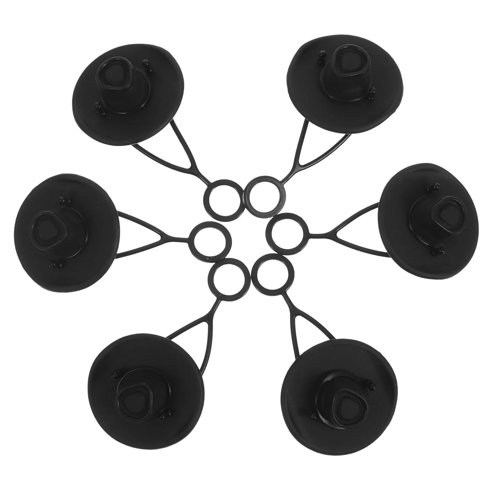 

6pcs Silicone Tips Covers Thickened Reusable Drinking Straw Caps Protective Lightweight Straw Protectors For Bar