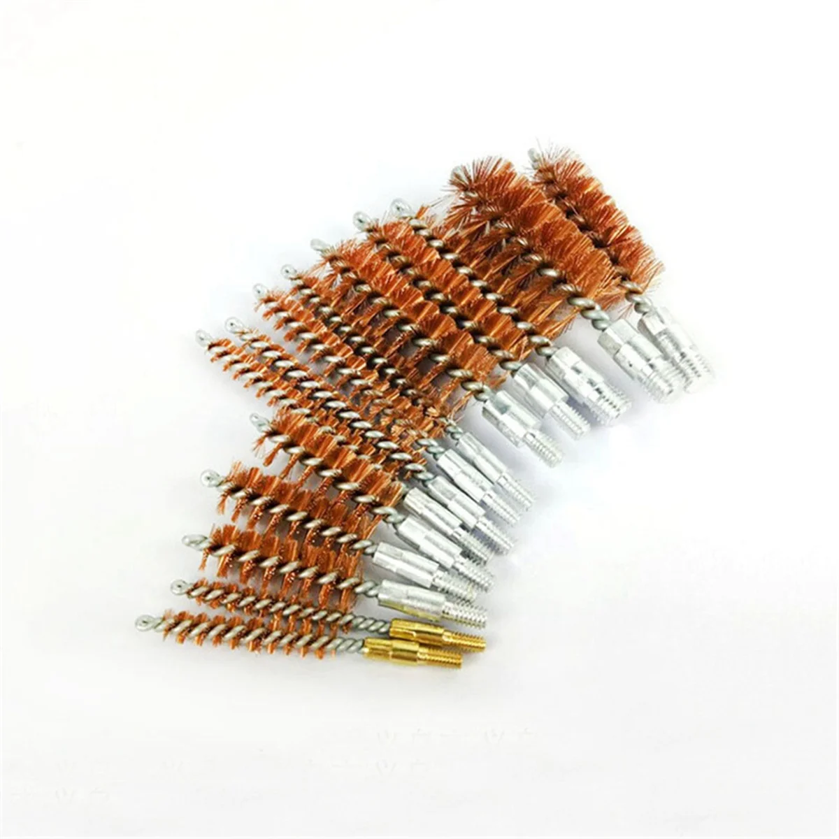 62Pcs Multifunctional High-Grade Copper Wire Cotton Brush Steel Wire Brush Cleaning Tool Brush Copper Rod Tube Brush Set