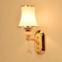 Indoor Wall Sconces Bathroom Vanity Light Fixtures Over Mirror Glass Wall Lamps for Bedroom Side Vanity Lights for Bathroom Sink