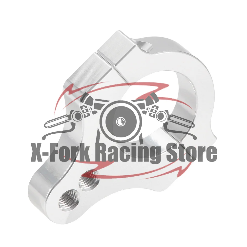 Silver Universal Steering Damper Stabilizer Shock Clamp Bracket Fork 32mm 33mm 35mm 37mm 38mm 39mm 40m 41mm 43mm 50mm 60mm