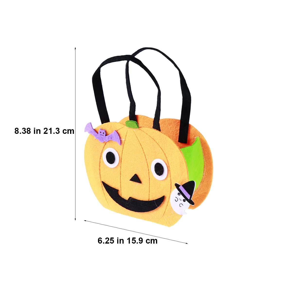 

Halloween Pumpkin Bags Kids Trick Treat Portable Reusable Premium Cloth Party Decorations