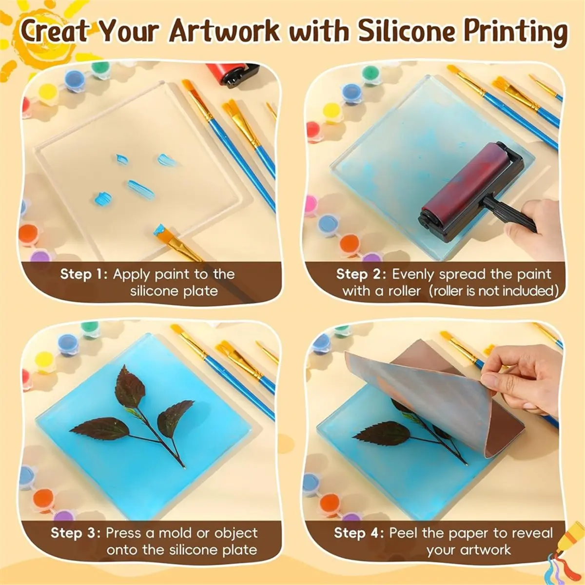 8-pack-monoprinting-print-plates-6-x-6-inch-reusable-silicone-plate-class-printing-plates-for-art-printmaking-for-making