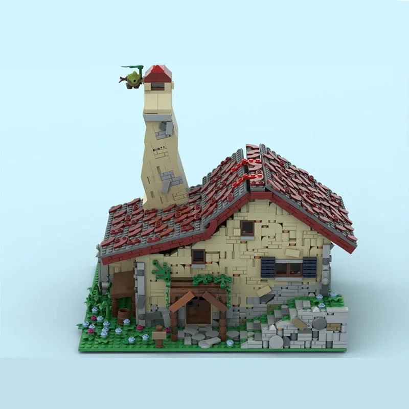 1648 sztuk modułowy Link's House klocki do budowy urodziny boże narodzenie montaż zabawka z klocków prezent dekoracja MOC- 129936