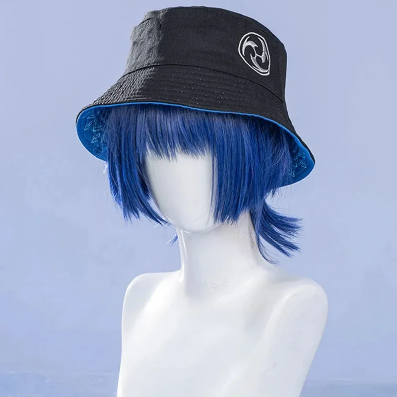 Genshin Impact Cosplay Game Hat, WPanama er planchers amouche, Tiansheng Skin Fashion Item, Double Face Wearable, E27, Nouveau