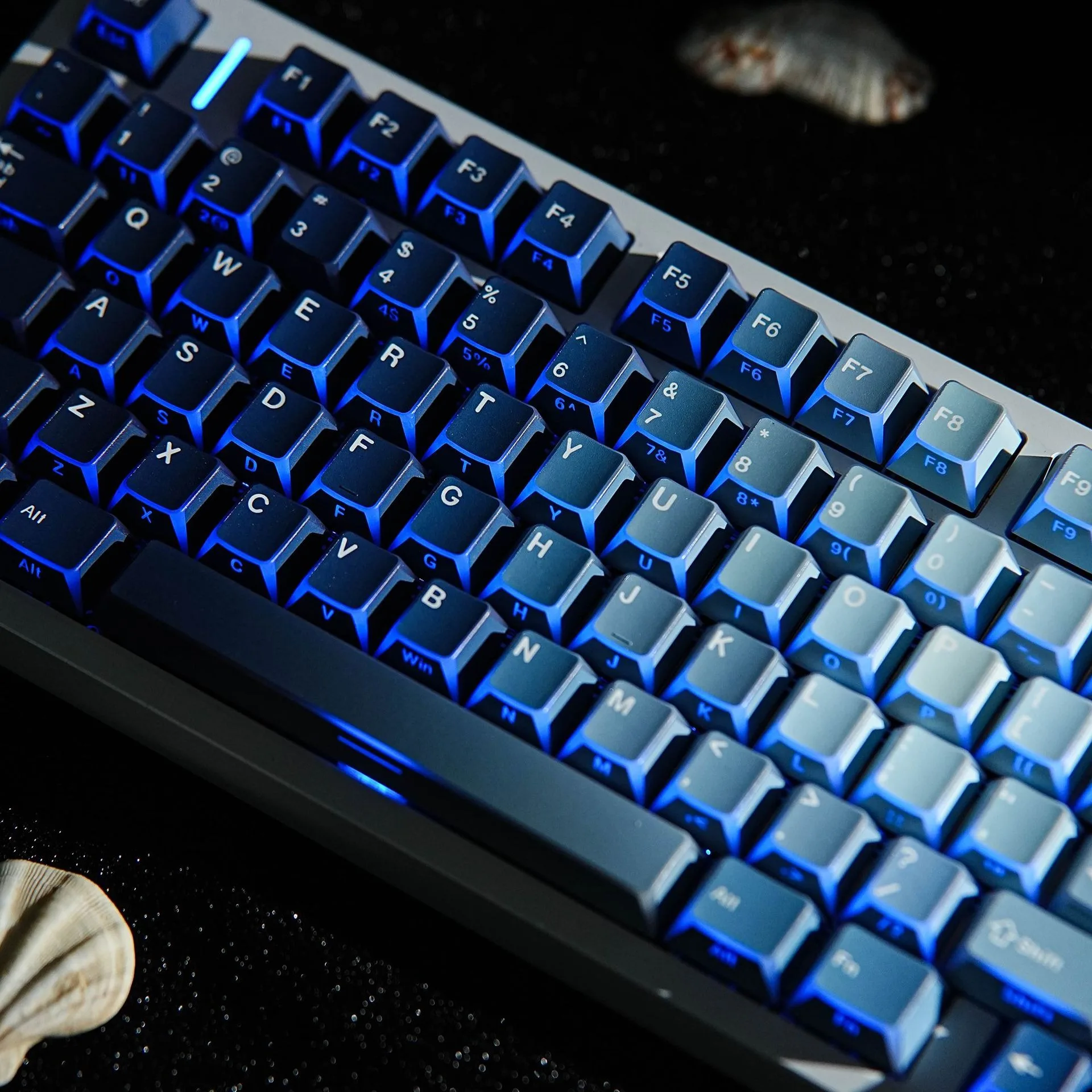 Hebrajski Rosyjski Hiszpański Francuski Brytyjski Niemiecki Koreański Klawiatura Mechaniczna Zakrzywione Krawędzie Boczne Nadruki na Klawiszach Profil Cherry PBT Keycap ISO — zdjęcie produktu 4
