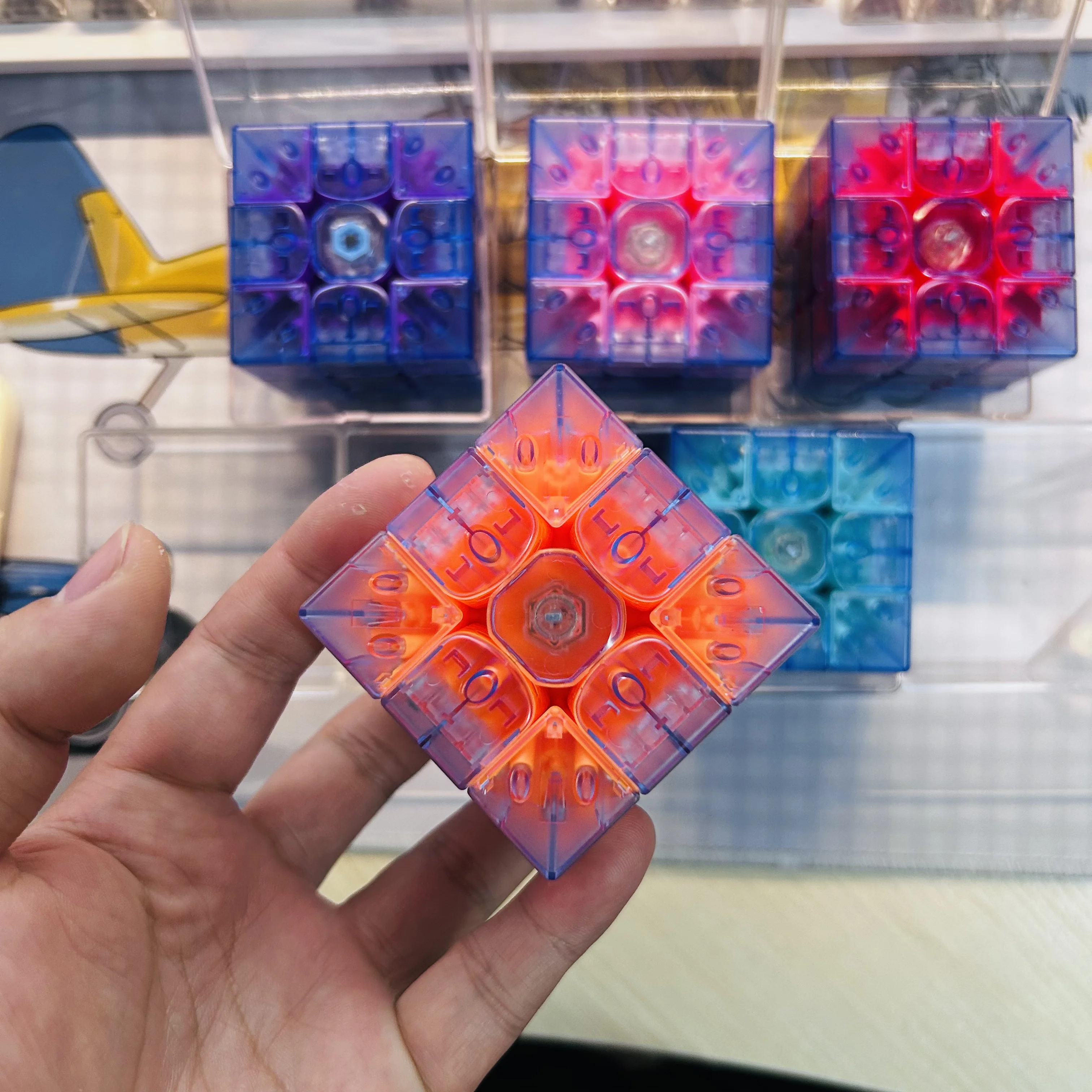 GAN 356X Limited Edition 3x3 Cube 3x3 Magic Cube Gan356X Sticker Maglev  Magnetic Cube Puzzle Toys for Kids