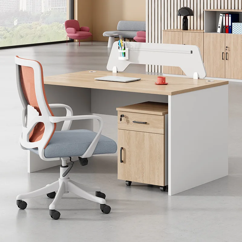 Factory Direct Sales Custom Staff Screen Office Desk And Chair Combination Simple Desk Furniture Staff Computer Desk And Chair
