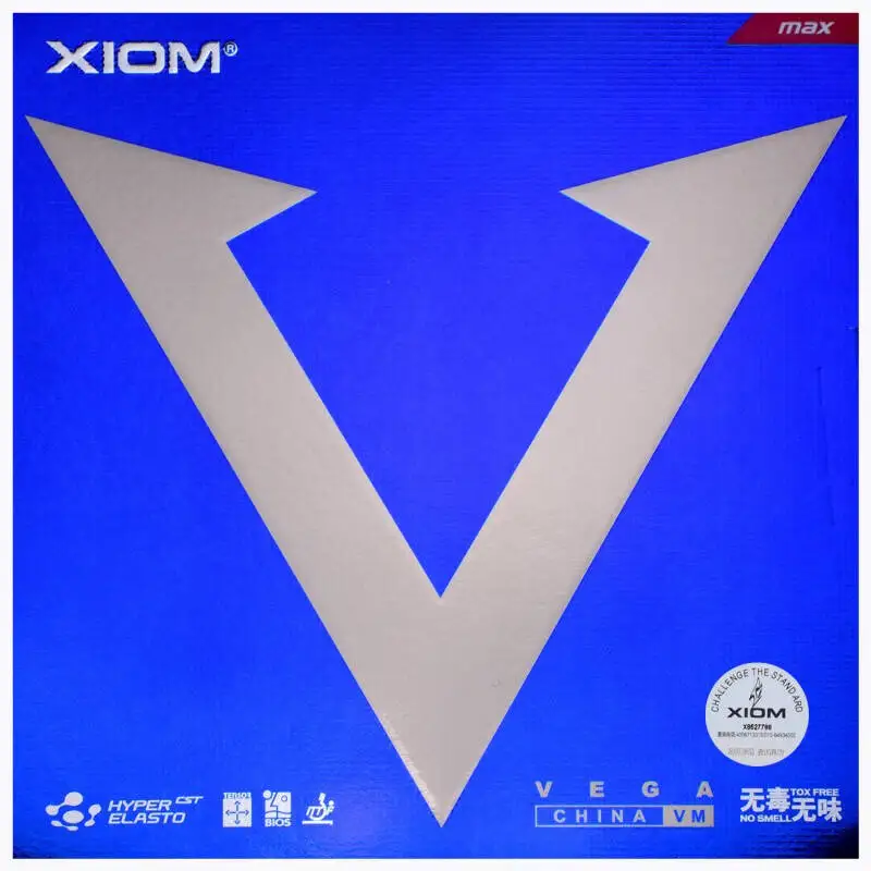 XIOM VEGA CHINA VM Tischtennisbelag Loop-Noppen mit Schwamm Ping Pong Tenis De Mesa – Detail 1
