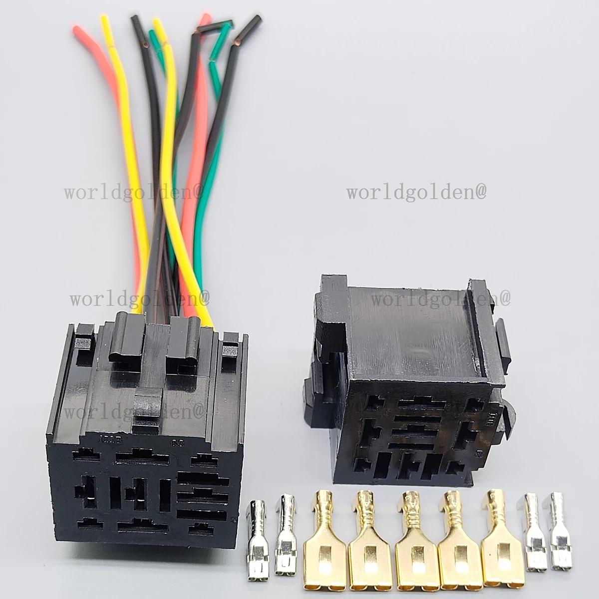 161937501B Relay Harness Connector for Universal Vehicles Auto Circuit Troubleshooting Joint Fix car connector