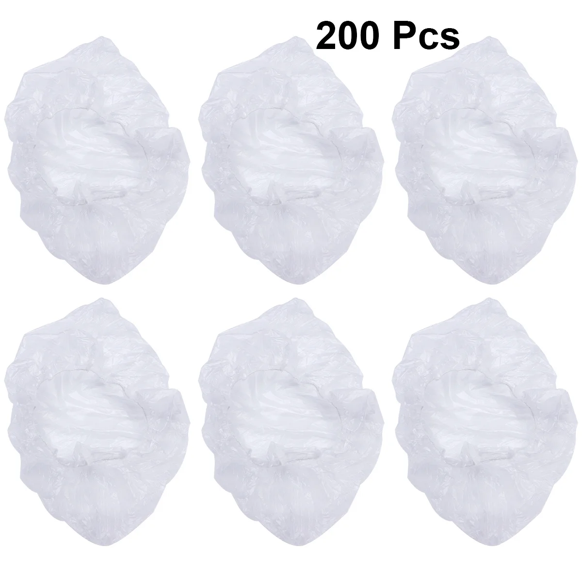 

200Pcs Lightweight Shoe Covers Reusable Design Plastic Footwear Protector for Rainy Weather Home Office Travel