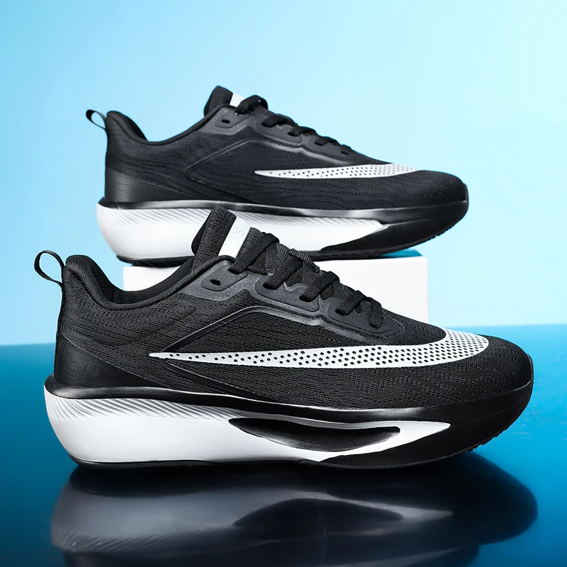 

Men's sports shoes new casual fashion versatile comfortable wear-resistant outdoor breathable thick soled running sports shoes