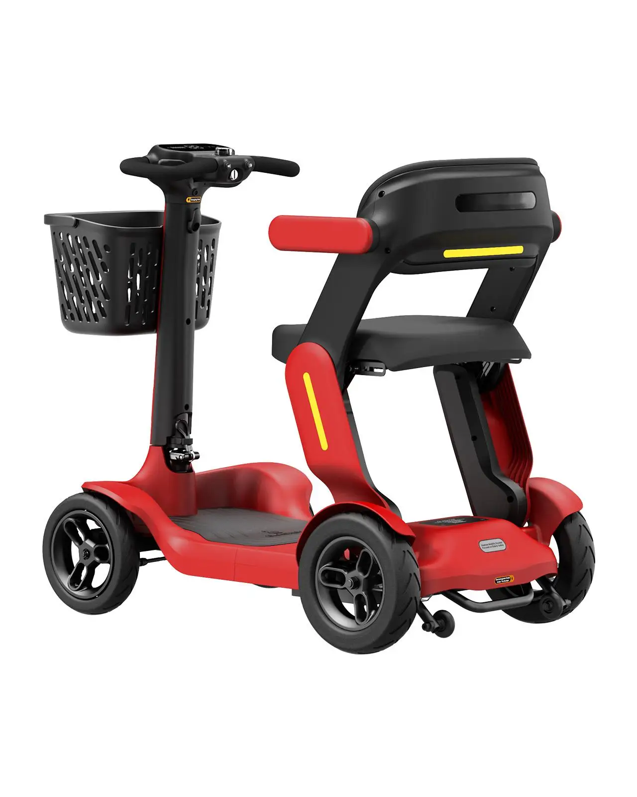 Off-Road Folding Elderly Automatic Electric Scooter Electric 4-Wheel Lithium Battery