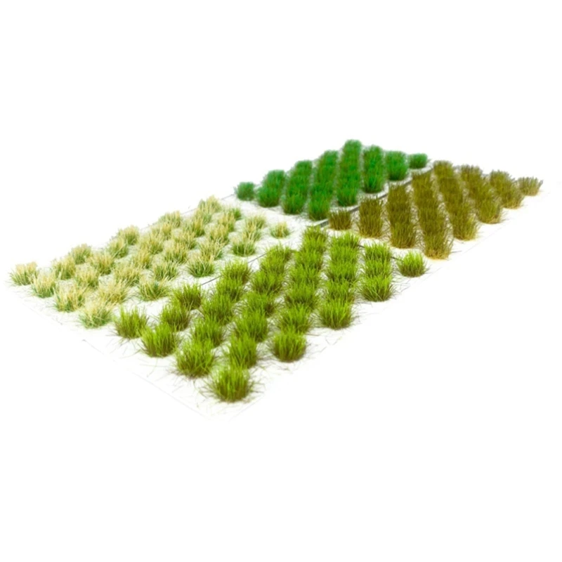 32Pcs Simulation Grass Model Grass Tufts Miniature Static Grass Model Miniature A0KF