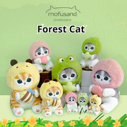 Genuine Mofusand Shark Cat Forest Series Cat Fu Plush Doll Girl Heart Gift Cute Doll Ornaments Pendant Keychain Girl Gift