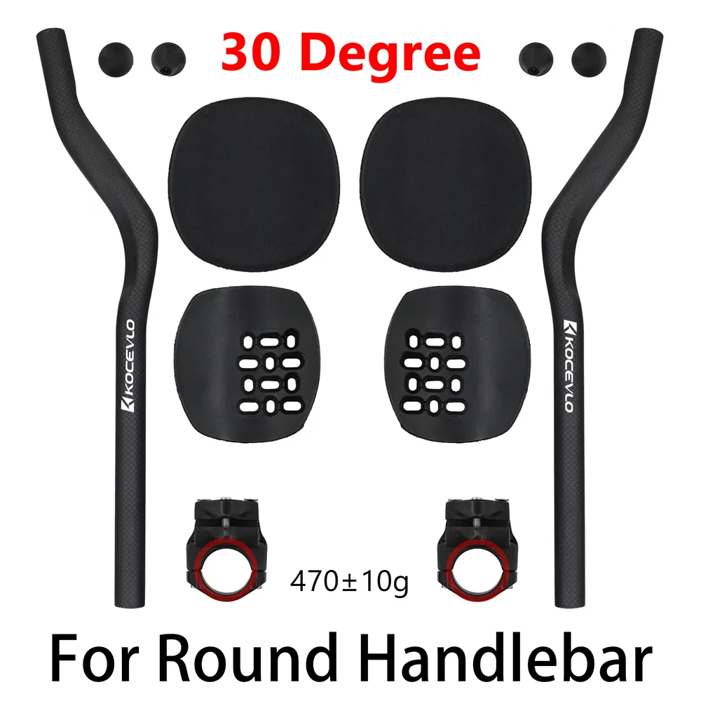 KOCEVLO Road Fixed Gear fiets Triathlon Tijdrit Carbon Fiets Uitgebreide TT Rest Handvat Voor Aero stuur